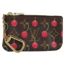 LOUIS VUITTON Monogram Cherry Pochette Cles Coin Purse M95042 LV Auth mr1861V-1