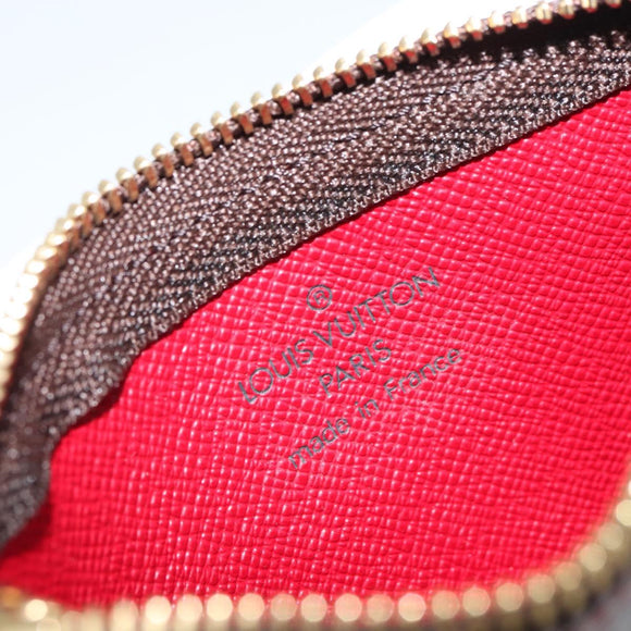 LOUIS VUITTON Monogram Cherry Pochette Cles Coin Purse M95042 LV Auth mr1861V