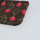 LOUIS VUITTON Monogram Cherry Pochette Cles Coin Purse M95042 LV Auth mr1861V-7