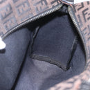 FENDI Zucchino Canvas Hand Bag Black Auth mr1872-19