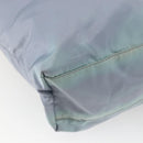 PRADA Hand Bag Nylon Light Blue Silver Auth mr1874-16