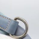 PRADA Hand Bag Nylon Light Blue Silver Auth mr1874-18
