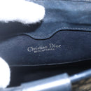 Christian Dior Trotter Canvas Shoulder Bag Navy Gold Auth mr1879-12