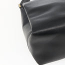 GUCCI Hand Bag Leather Black gold 406 000 1080 Auth mr1883-13