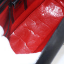 GUCCI Hand Bag Leather Black gold 406 000 1080 Auth mr1883-16