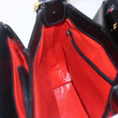 GUCCI Hand Bag Leather Black gold 406 000 1080 Auth mr1883-18