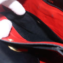 GUCCI Hand Bag Leather Black gold 406 000 1080 Auth mr1883-23