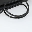 GUCCI Hand Bag Leather Black Silver 002 1118 0462 Auth mr1888-7