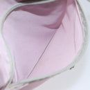 PRADA Shoulder Bag Nylon Pink Silver Auth mr1900-24