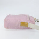 PRADA Shoulder Bag Nylon Pink Silver Auth mr1900-3