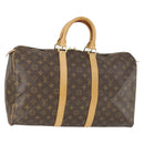 LOUIS VUITTON Monogram Keepall 45 Boston Bag M41428 LV Auth mr1913-1