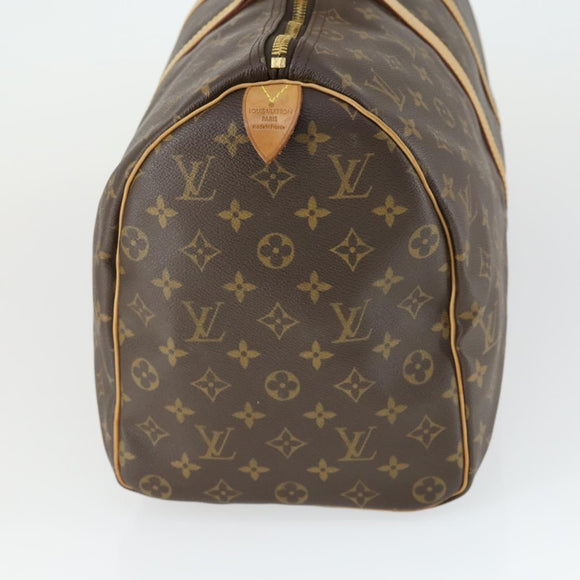 LOUIS VUITTON Monogram Keepall 45 Boston Bag M41428 LV Auth mr1913