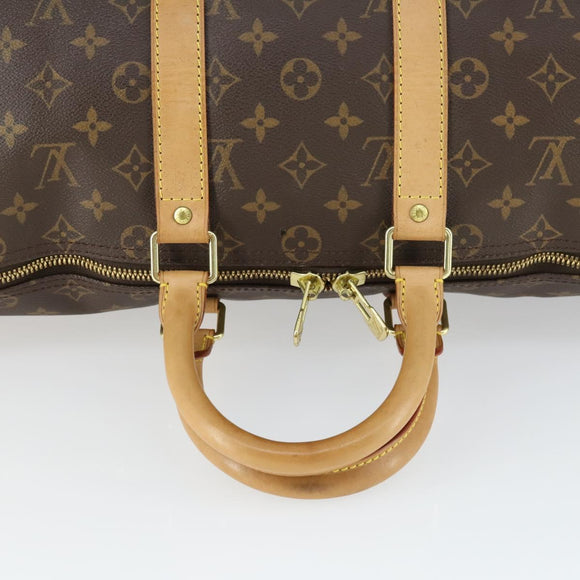LOUIS VUITTON Monogram Keepall 45 Boston Bag M41428 LV Auth mr1913