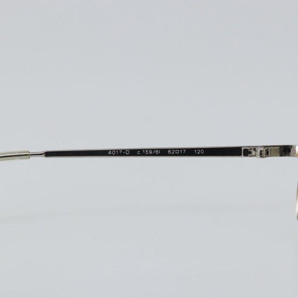 CHANEL Sunglasses plastic Silver 4017-D CC Auth mr1920V