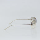 CHANEL Sunglasses plastic Silver 4017-D CC Auth mr1920V-5