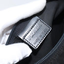 PRADA Pouch Nylon Black Silver Auth mr1921-9