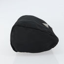 PRADA Pouch Nylon Black Silver Auth mr1921-3