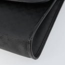 GUCCI Micro GG Supreme Shoulder Bag PVC Black Gold 004 14 0264 Auth mr1924-9