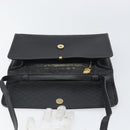 GUCCI Micro GG Supreme Shoulder Bag PVC Black Gold 004 14 0264 Auth mr1924-10