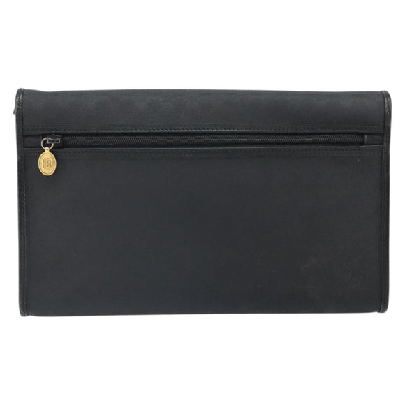GUCCI Micro GG Supreme Shoulder Bag PVC Black Gold 004 14 0264 Auth mr1924