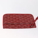 GOYARD Fischgrätmuster Saint Louis GM Tragetasche PVC Rot Auth mr1936-22