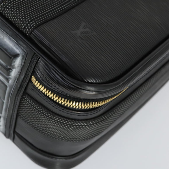 LOUIS VUITTON Epi Satellite 53 Trunk SPO Black LV Auth mr1937V