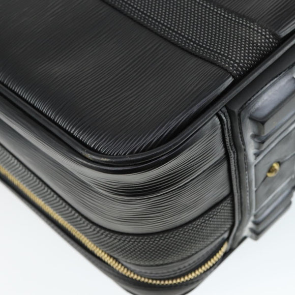 LOUIS VUITTON Epi Satellite 53 Trunk SPO Black LV Auth mr1937V