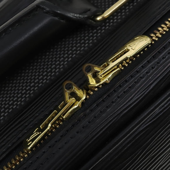LOUIS VUITTON Epi Satellite 53 Trunk SPO Black LV Auth mr1937V