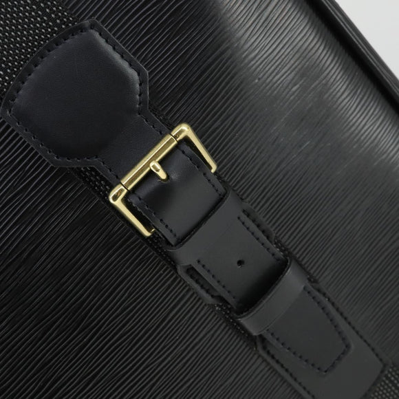 LOUIS VUITTON Epi Satellite 53 Trunk SPO Black LV Auth mr1937V