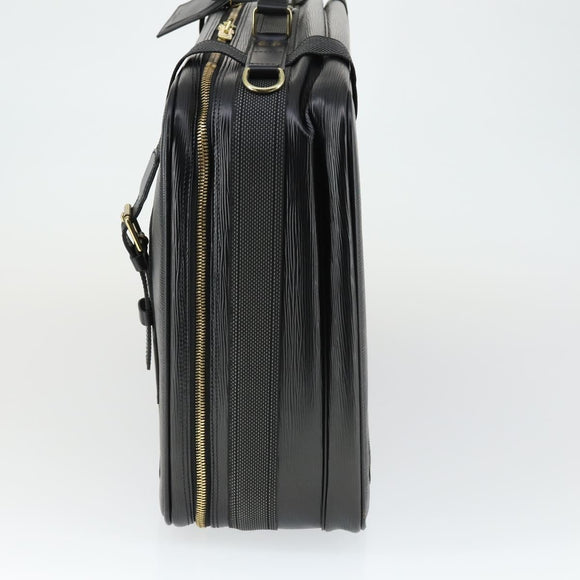 LOUIS VUITTON Epi Satellite 53 Trunk SPO Black LV Auth mr1937V