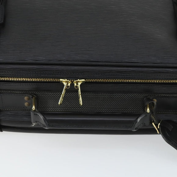LOUIS VUITTON Epi Satellite 53 Trunk SPO Black LV Auth mr1937V