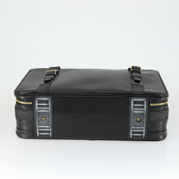 LOUIS VUITTON Epi Satellite 53 Trunk SPO Black LV Auth mr1937V