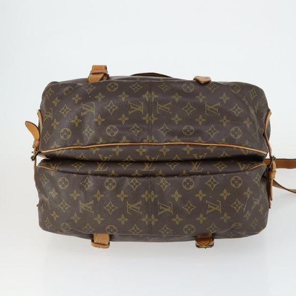 LOUIS VUITTON Monogram Saumur 43 Shoulder Bag M42252 LV Auth mr1947