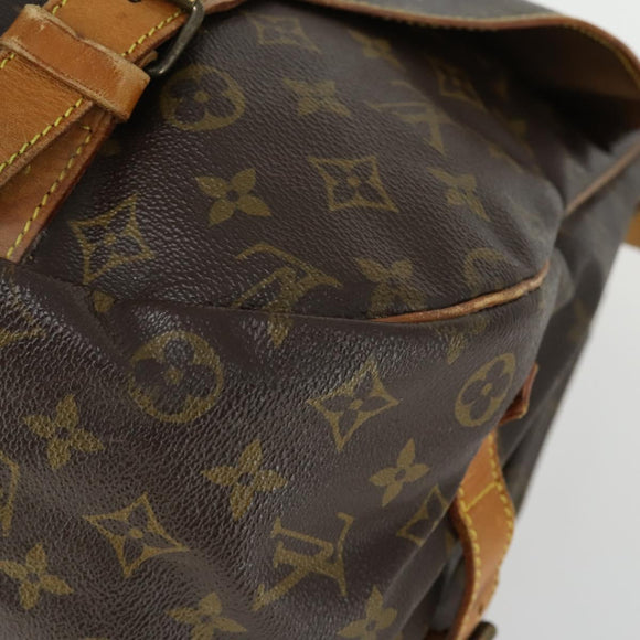 LOUIS VUITTON Monogram Saumur 43 Shoulder Bag M42252 LV Auth mr1947