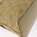 GUCCI GG Canvas Shoulder Bag Beige Gold 90646 Auth mr1955-13
