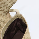 GUCCI GG Canvas Shoulder Bag Beige Gold 90646 Auth mr1955-18