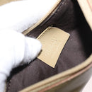 GUCCI GG Canvas Shoulder Bag Beige Gold 90646 Auth mr1955-22