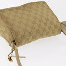 GUCCI GG Canvas Shoulder Bag Beige Gold 90646 Auth mr1955-7