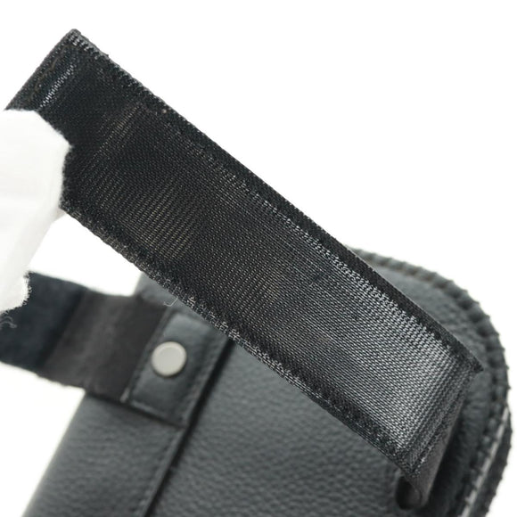 Christian Dior Cactus Jack Arm Pouch Mini Bag Pouch Leather Black Auth mr1963V