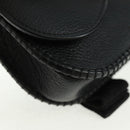 Christian Dior Cactus Jack Arm Pouch Mini Bag Pouch Leather Black Auth mr1963V-13