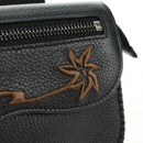 Christian Dior Cactus Jack Arm Pouch Mini Bag Pouch Leather Black Auth mr1963V-17