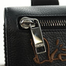 Christian Dior Cactus Jack Arm Pouch Mini Bag Pouch Leather Black Auth mr1963V-19