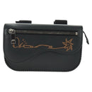 Christian Dior Cactus Jack Arm Pouch Mini Bag Pouch Leather Black Auth mr1963V-2