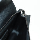 Christian Dior Cactus Jack Arm Pouch Mini Bag Pouch Leather Black Auth mr1963V-24