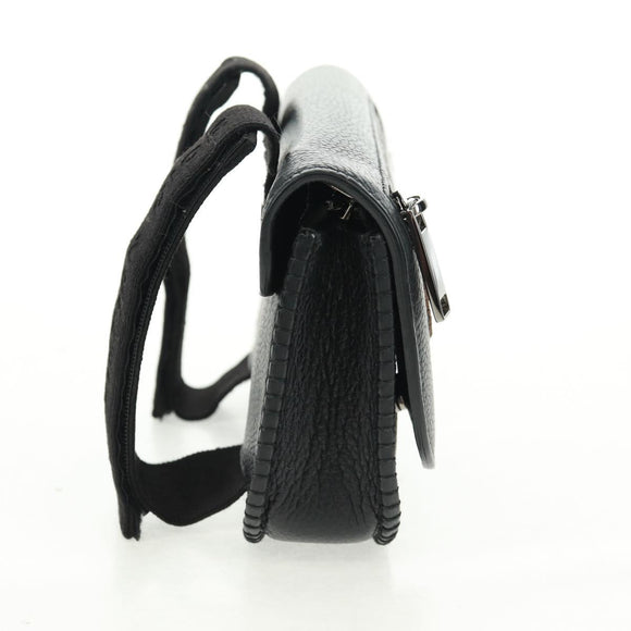 Christian Dior Cactus Jack Arm Pouch Mini Bag Pouch Leather Black Auth mr1963V