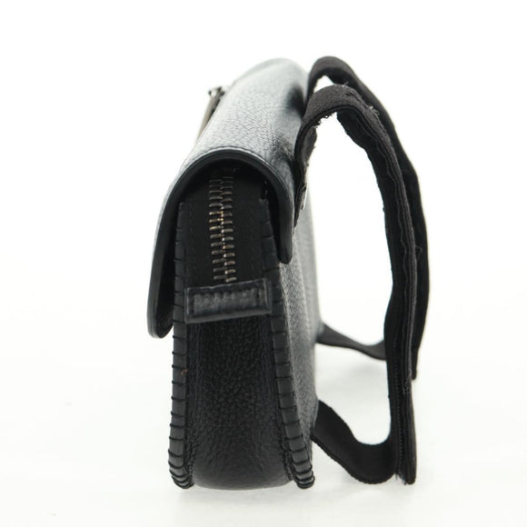 Christian Dior Cactus Jack Arm Pouch Mini Bag Pouch Leather Black Auth mr1963V