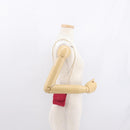 CHANEL Matelasse Chain Shoulder Bag Cotton Pink Gold CC Auth mr1965-20