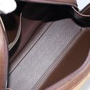 Burberrys Nova Check Hand Bag Canvas Brown Gold Auth mr1966-11