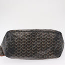 GOYARD Herringbone Saint Louis GM Tote Bag PVC Brown Auth mr1969-6