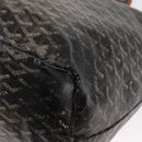 GOYARD Herringbone Saint Louis GM Tote Bag PVC Brown Auth mr1969-16